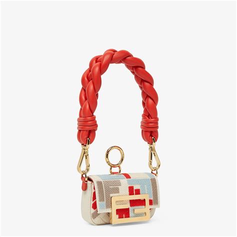 nano baguette charm fendi|Fendi nano baguette charm magenta.